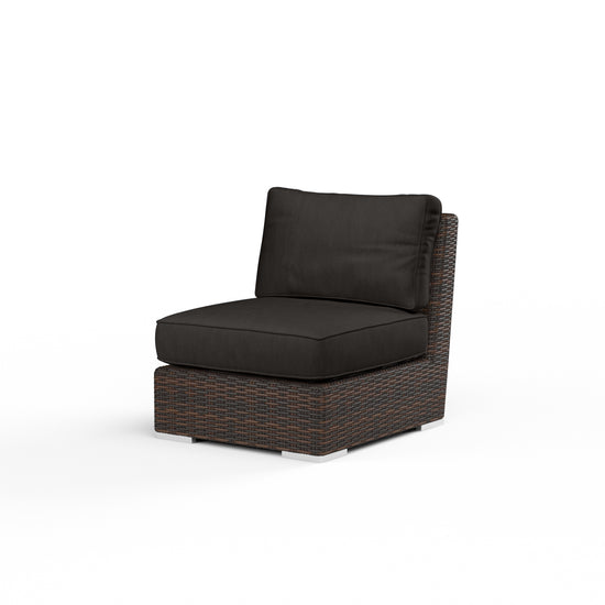 Sunset West Montecito Armless Club Chair with Cushion