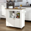 Anderson Teak Aston 33.5" Kitchen Cart