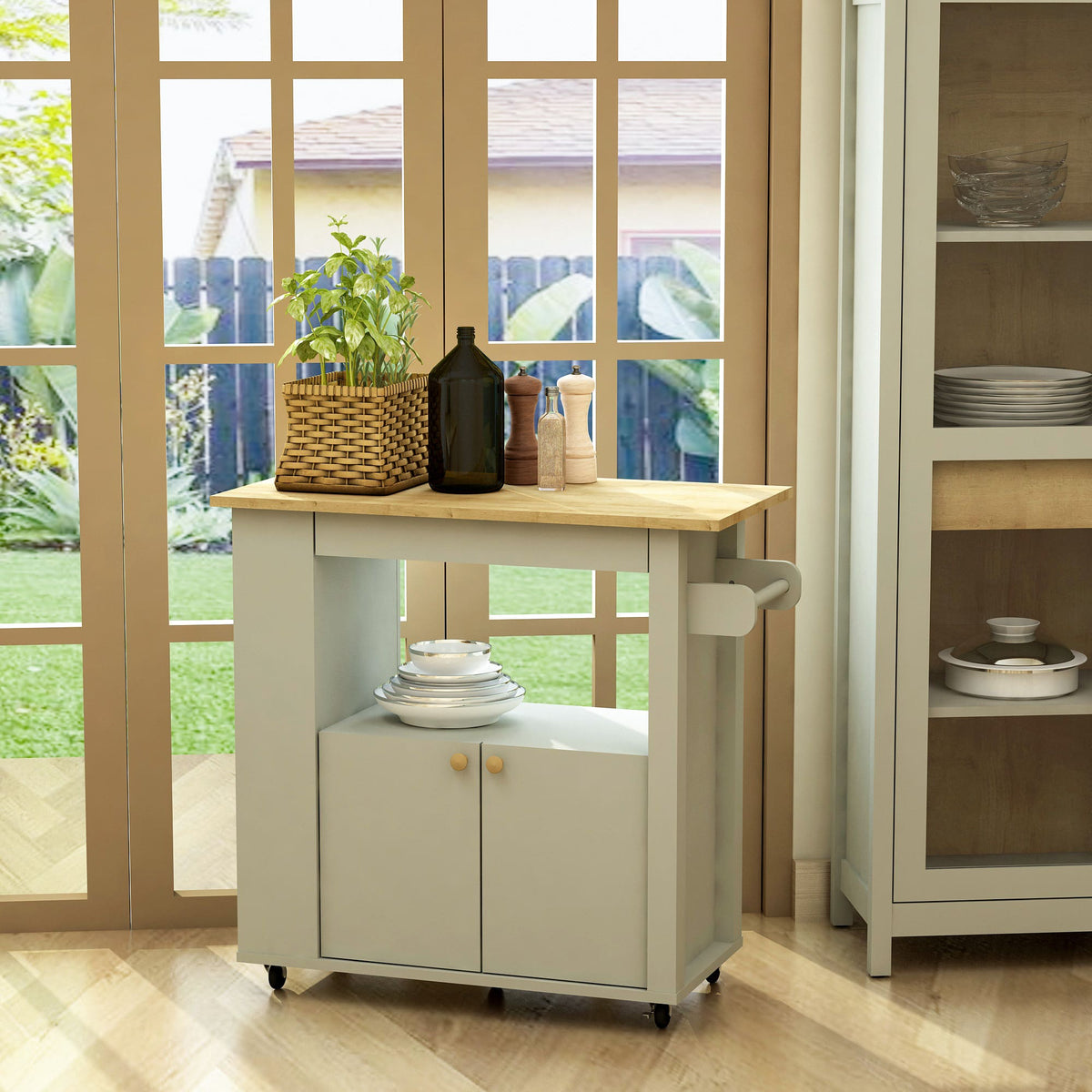 Anderson Teak Astor 35" Kitchen Cart