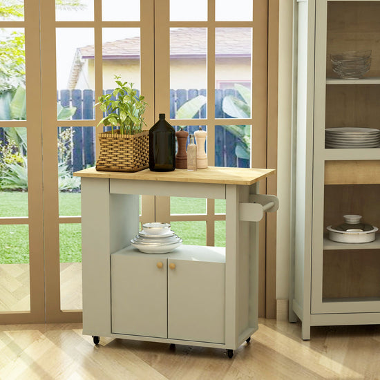Anderson Teak Astor 35" Kitchen Cart