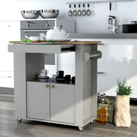 Anderson Teak Astor 35" Kitchen Cart