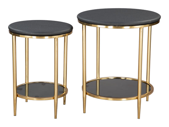 Black Coffee Table Set – Zuo Modern Koper Nesting Duo