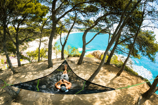 Vivere Levitat Aerial Mat - Neon Green