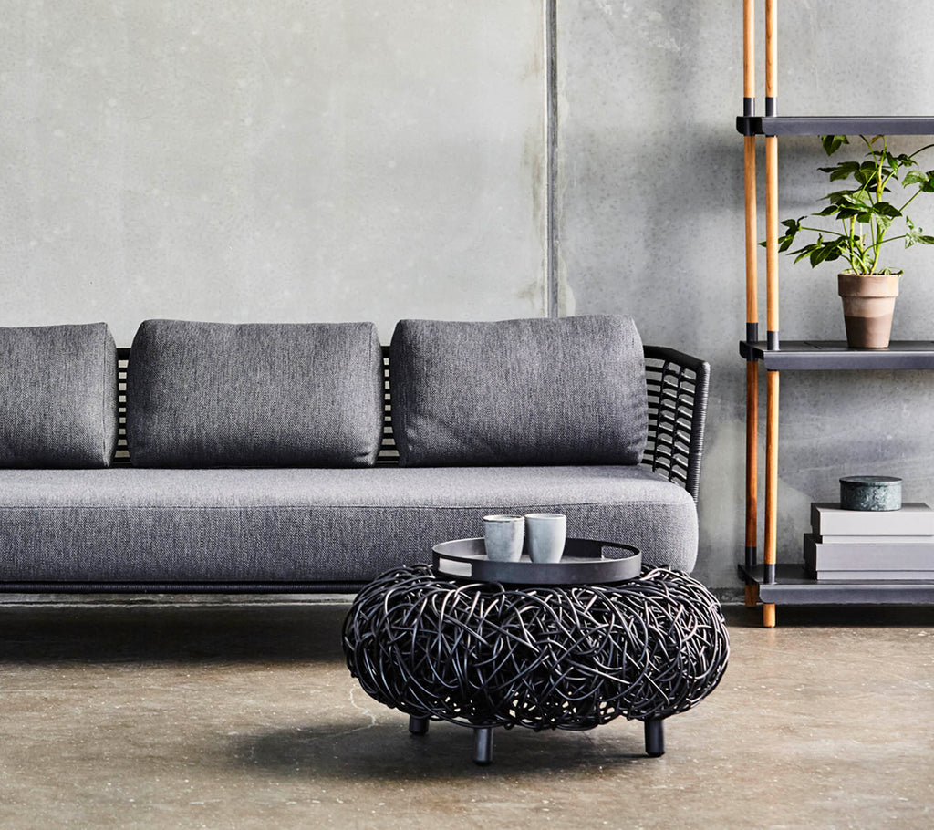 Cane-Line Loop Footstool INDOOR - Sonnet Commercial