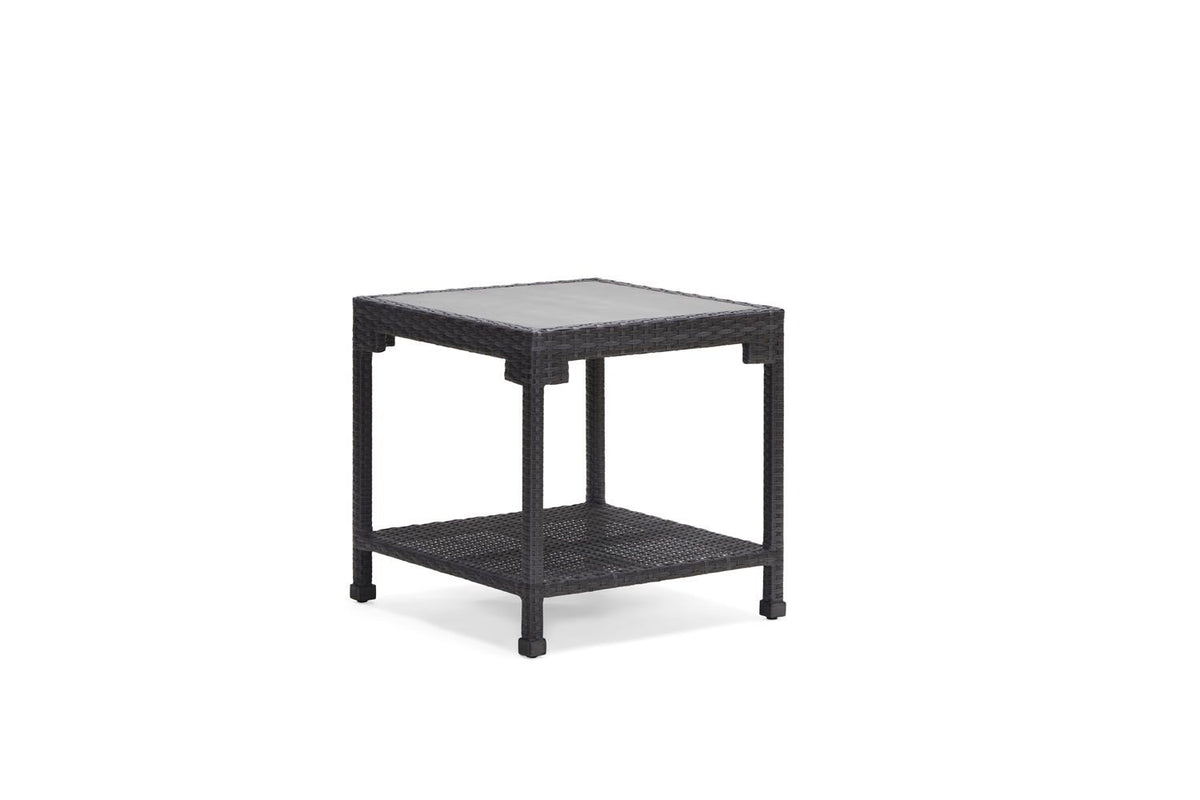 Woodard Lorenzo Side Table, Default Title, Garden TablesLorenzo, Wicker, Side TablesOutdoor
