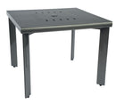 Woodard Metropolis Square Dining Umbrella Table, Default Title, Metropolis, Aluminum, Dining TablesOutdoor