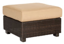 Woodard Montecito Ottoman, Default Title, Garden Chairs, Ottoman, Montecito, Wicker, Ottoman, Square, Outdoor