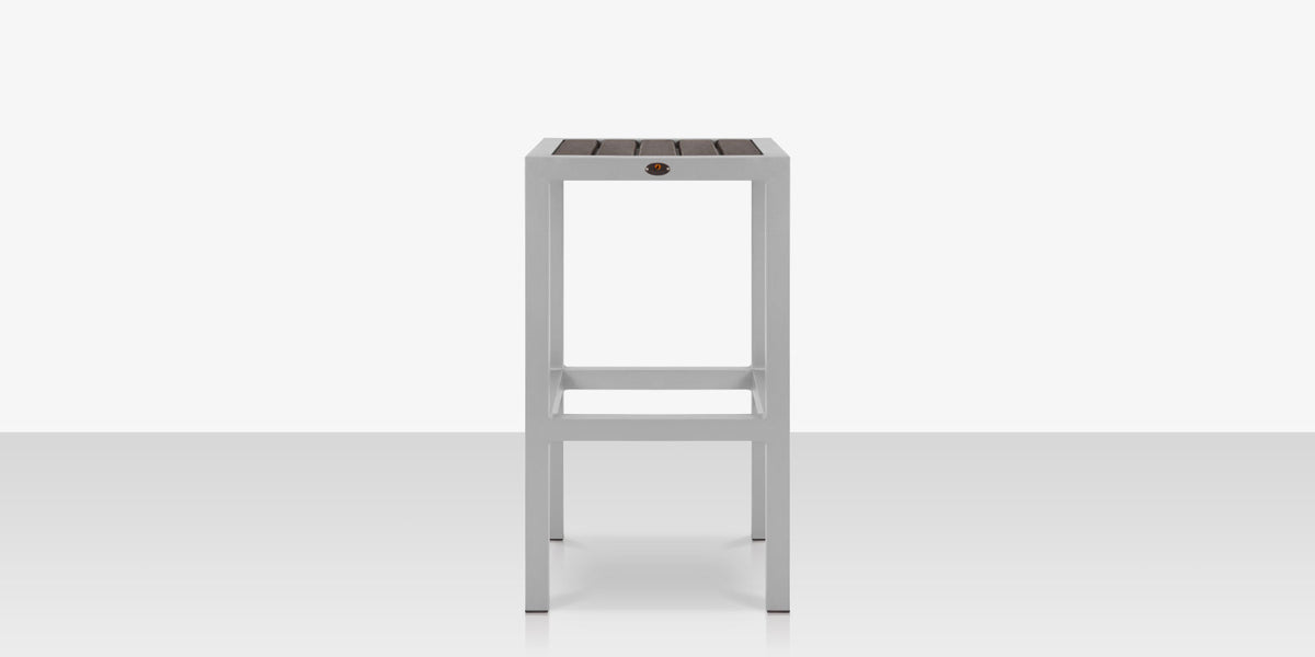 DecoScapes Napa Aluminum Backless Bar Stool