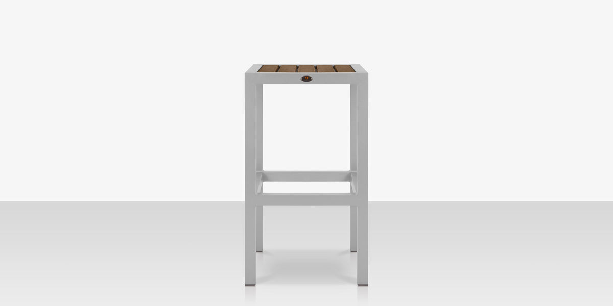 DecoScapes Napa Aluminum Backless Bar Stool
