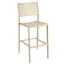 Woodard New Century Bar Stool, Default Title, Garden Chairs, Bar Stools, Et Cetera, Iron, Bar Stools, Rectangular, Outdoor