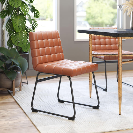 Art Deco Dining Chair – Zuo Modern Pago Collection Brown