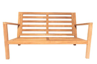 Royal Teak Coastal Wooden Love-Seat / 2-Seater