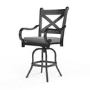 Sunset West Monterey Aluminum Barstool with Cushion