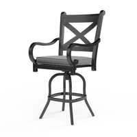 Sunset West Monterey Aluminum Barstool with Cushion