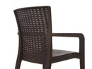 Rainbow Outdoor Alberta 7-Piece Dining Set-Brown