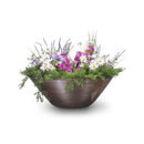The Outdoor Plus Remi Hammered Copper Planter Bowl, 31", Remi, Metal, Outdoor