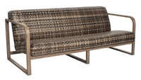 Woodard Reunion Sofa, Sofas and Loveseats, Wicker, Rectangular, Frame, Outdoor