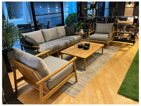 Royal Teak Seville Club Chair with Cushions