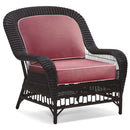 Woodard San Michele by Alexa Hampton Lounge Chair, Beach Bum Creamsicle (Grade A), Grade A FabricGarden Chairs, Lounge Chairs, San Michele, Wicker, Lounge Chairs, Rectangular, Outdoor