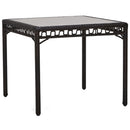 Woodard San Michele by Alexa Hampton Square Dining Table, Default Title, Saddleback, Wicker, Dining TablesOutdoor