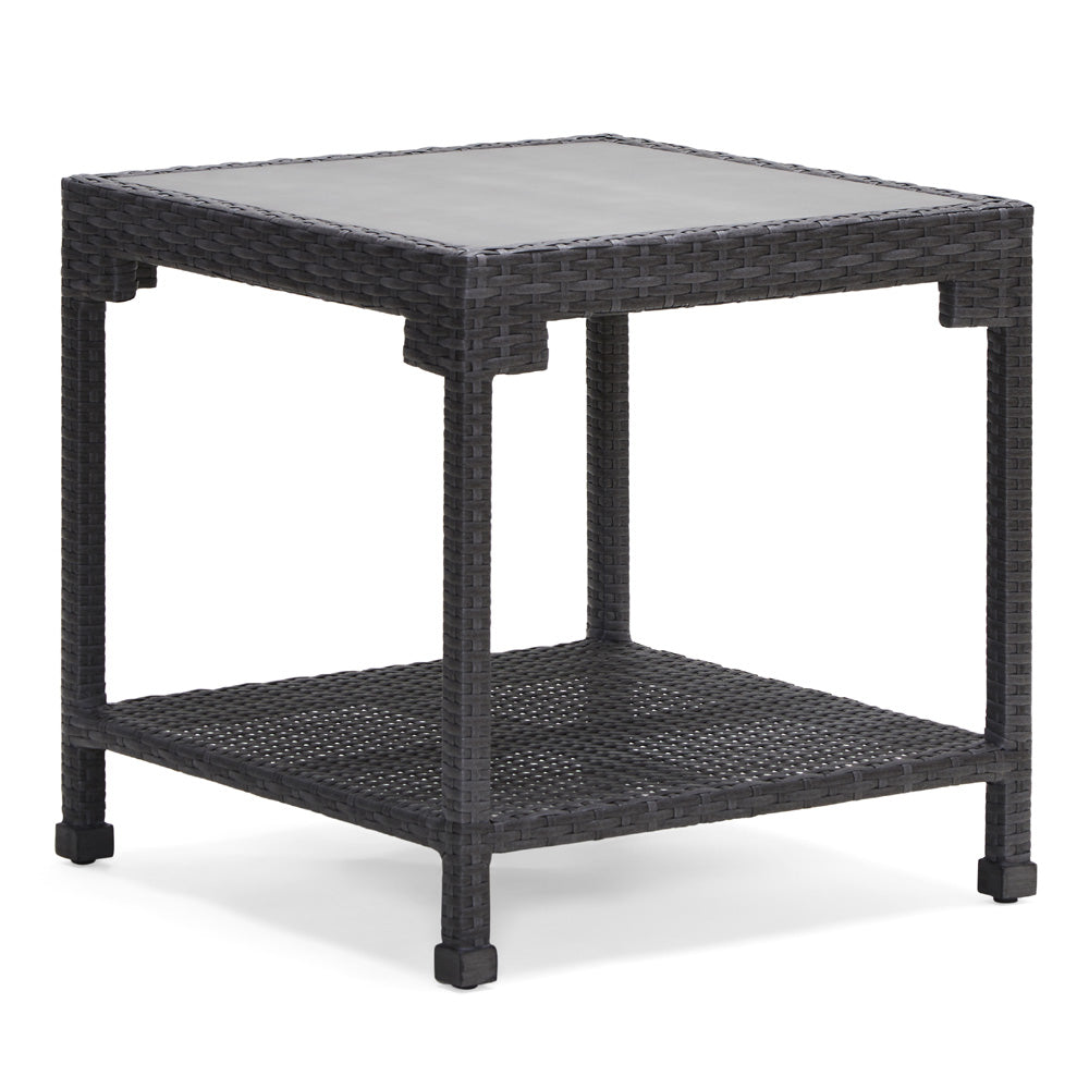 Woodard Lorenzo Side Table, Default Title, Garden TablesLorenzo, Wicker, Side TablesOutdoor