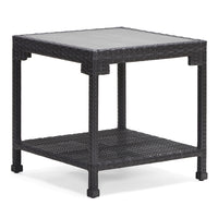 Woodard Lorenzo Side Table, Default Title, Garden TablesLorenzo, Wicker, Side TablesOutdoor