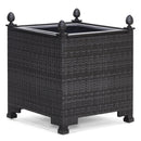 Woodard Lorenzo Planter, Default Title, Lorenzo, Wicker, PlanterOutdoor