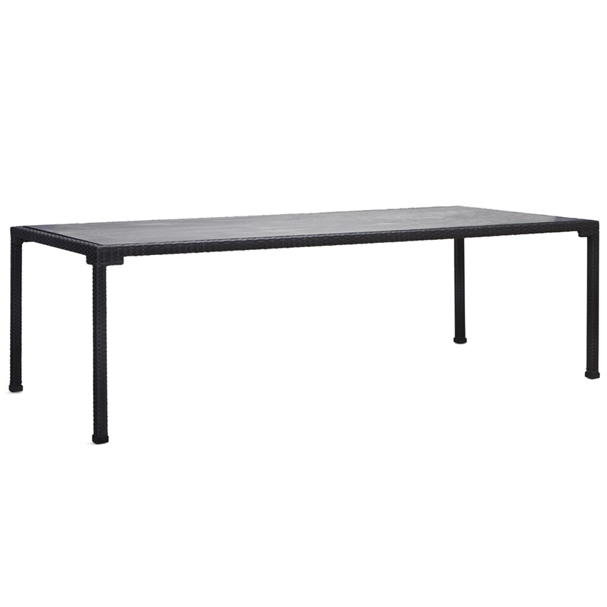 Woodard Lorenzo Rectangular Dining Table, Default Title, Outdoor Dining TableLorenzo, Wicker, Dining TablesOutdoor