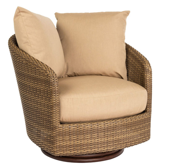 Woodard Saddleback Swivel Bucket Lounge Chair