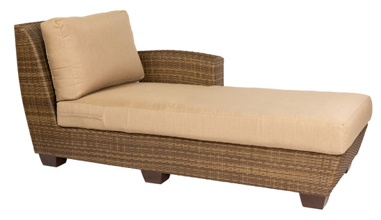 Woodard Saddleback Right/Left Arm Facing Chaise Lounge Sectional