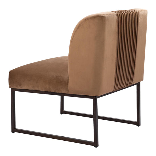 Sante Fe Accent Chair in Velvet – Brown or Olive Green
