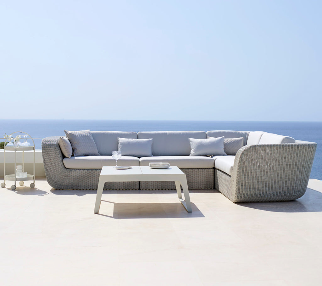 Cane-Line Savannah 2-Seater Sofa - Right Module - Sonnet Commercial