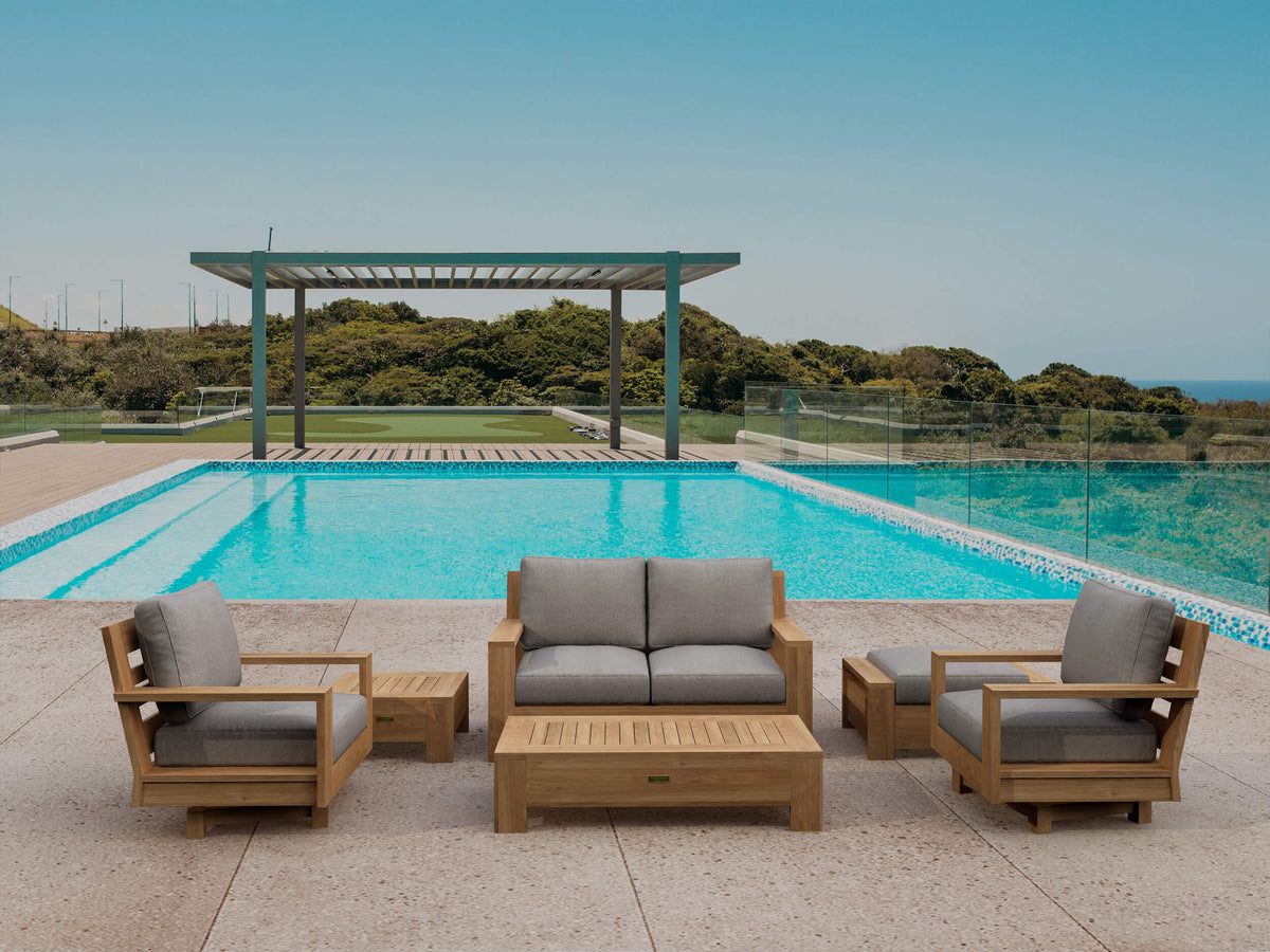 Anderson Teak 6-pc Madera Deep Seating - SET-525