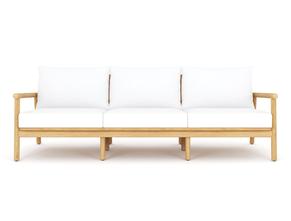 Royal Teak Seville Sofa / 3-Seater Sofa with Cushions