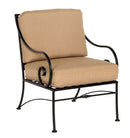 Woodard Sheffield Lounge Chair, Aged Teak, No Cushion, Grade A Fabric, Garden Chairs, Lounge Chairs, Sheffield, Iron, Lounge Chairs, Curved, Outdoor