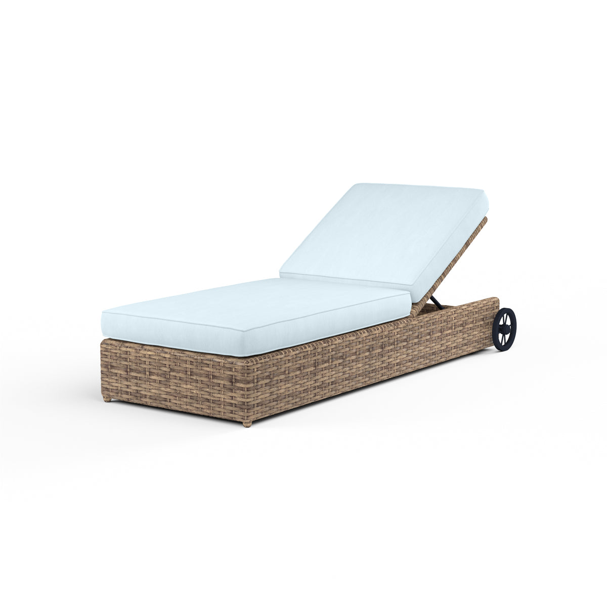 Sunset West Havana Adjustable Chaise with Cushion