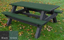 Polly Products Standard Picnic Table ADA Compliant 2 ends (HP)