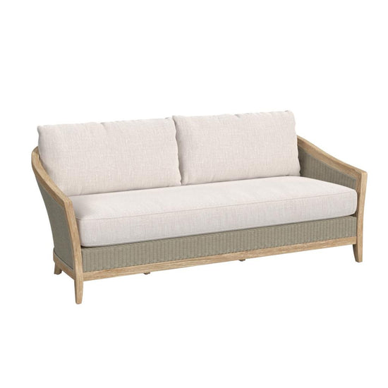 Sunset West Cambria Sofa in Canvas Canvas with Self Welt