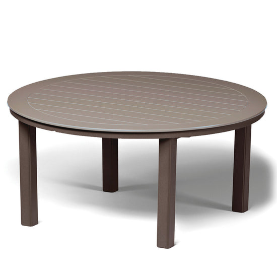 Telescope Casual 54" Round Marine Grade Polymer Table Top Only With Umbrella Hole