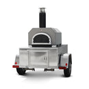 Chicago Brick Oven Tailgater Wood Fired Pizza Oven Trailer - 38" X 28" Cooking Surface