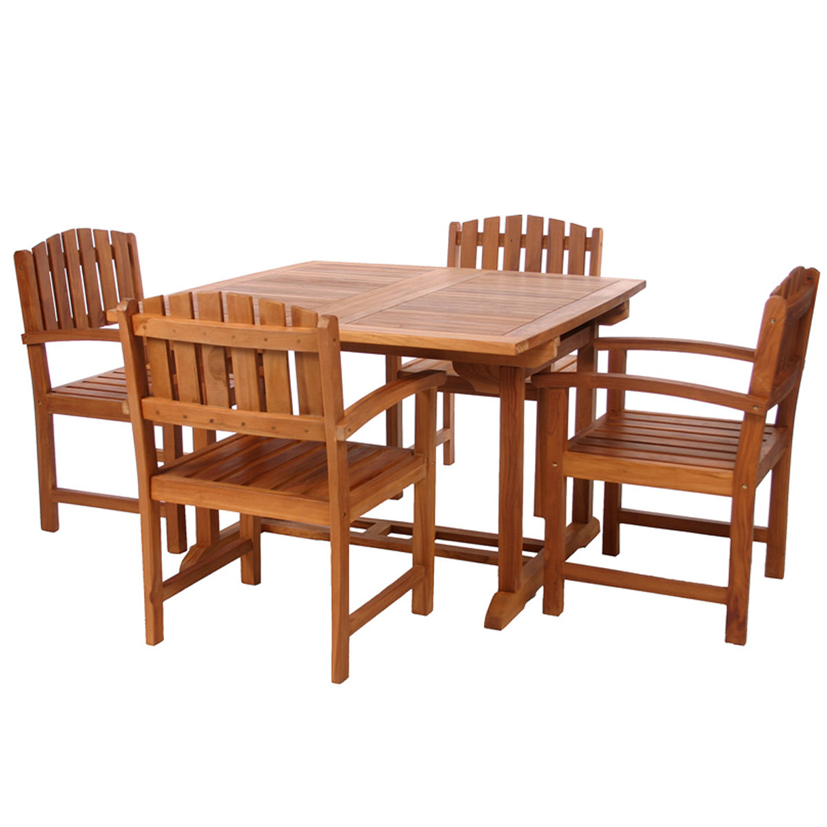 All Things Cedar 5-Piece Butterfly Dining Chair Set