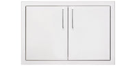 TrueFlame 26" Double Access Door, Default Title, Stainless Steel, 
