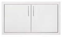 TrueFlame 33" Double Access Door, Default Title, Stainless Steel, 