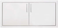 TrueFlame 36" 2-Drawer Dry Storage Pantry And Enclosed Cabinet Combo, Default Title, Stainless Steel, 