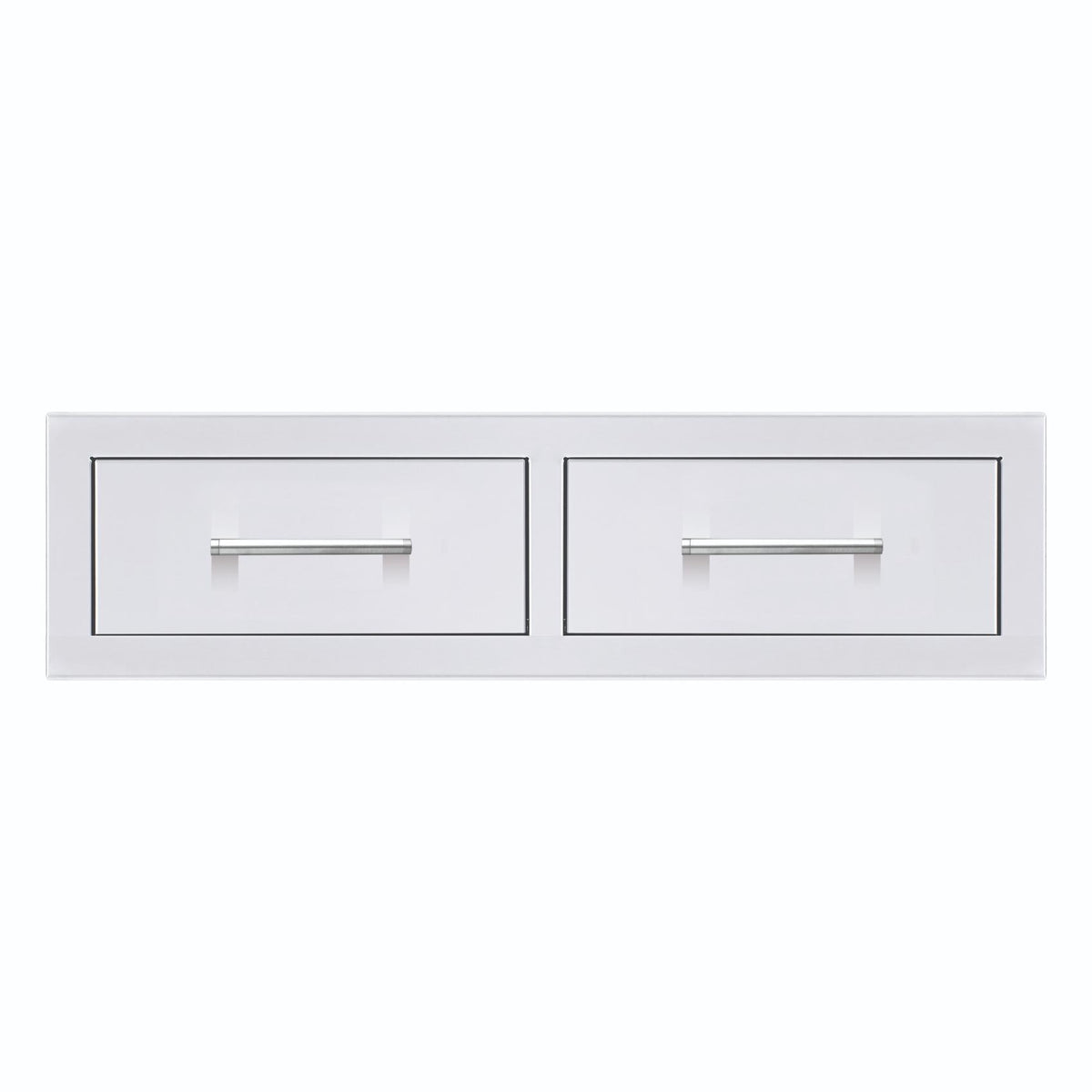 TrueFlame 32" Double Horizontal Drawer, Default Title, Stainless Steel, 