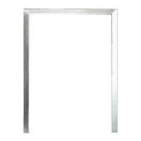 TrueFlame Trim/Surround for 15 Series Fridges, Default Title, Stainless Steel, 