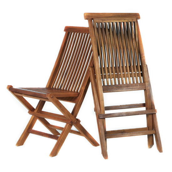 All Things Cedar 9-Piece Butterfly Folding Chair Set
