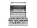 TrueFlame E Series 32" 4 Burner Gas Grill - Liquid Propane/Natural Gas, Liquid Propane, Gas Grills, Stainless Steel, 