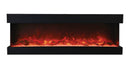 Amantii 50" 3 Sided Glass Electric Fireplace Built-in Only