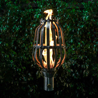 The Outdoor Plus Urn Torch - Stainless Steel, Original TOP Torch Base, Liquid Propane, Urn, Stainless Steel, Outdoor
